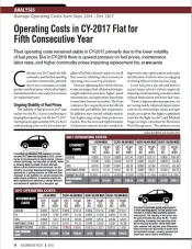 2017 Operating Costs Statistics