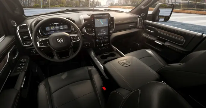 Interior of Ram Heavy Duty 