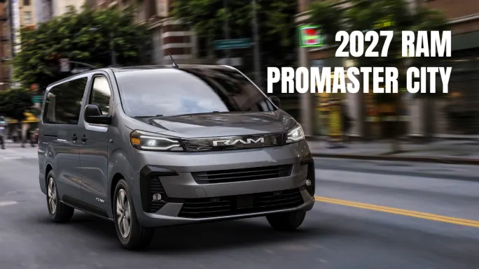 The 2027 Ram ProMaster City passenger van.