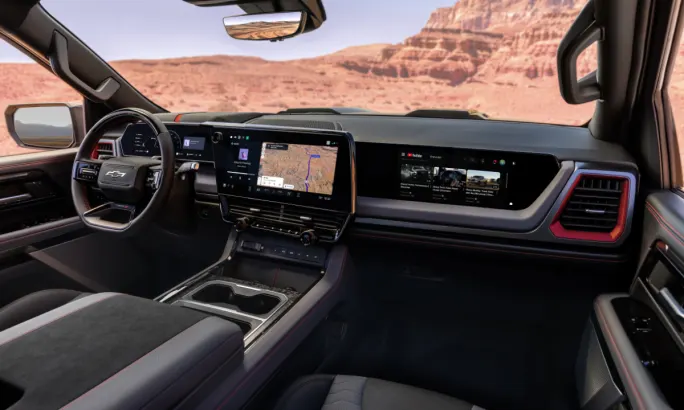 interior of 2027 Silverado 1500