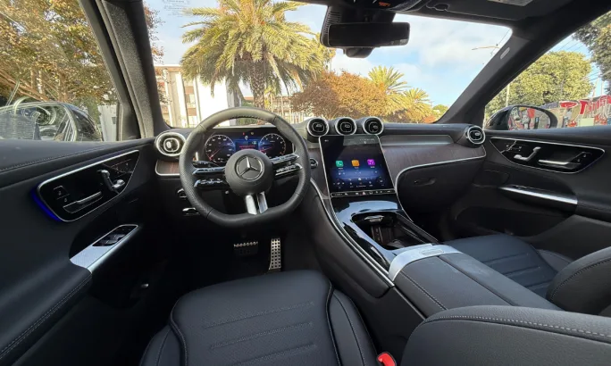 Interior of Mercedes GLC