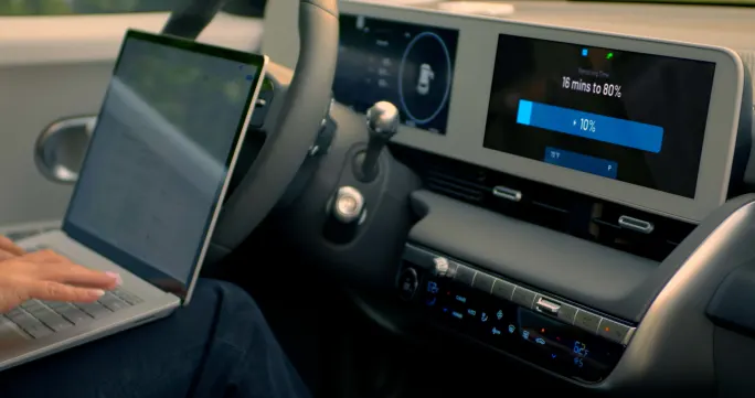 The interior of the new Qnovo.
