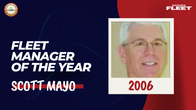 Automotive Fleet Fleet Manager of the Year 2006 winner Scott Mayo