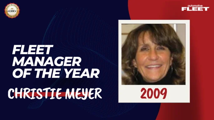 Automotive Fleet Fleet Manager of the Year 2009 winner Christie Meyer
