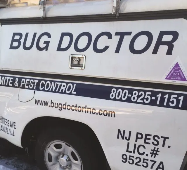  Close up of a Bug Doctor Service Truck 