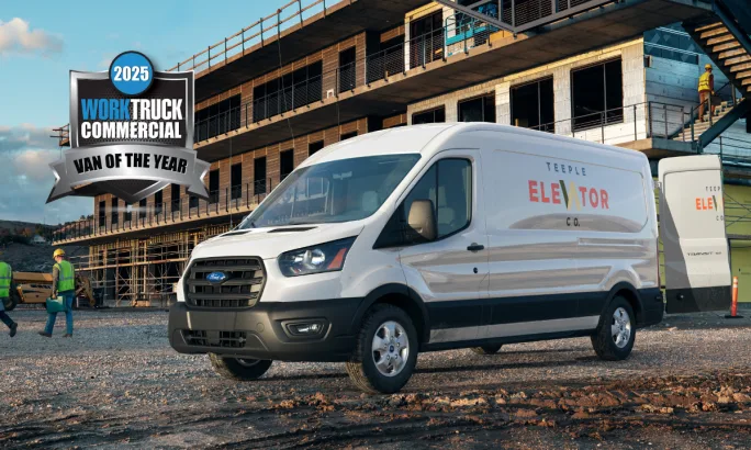 Ford Transit Wins Commercial Van of the Year