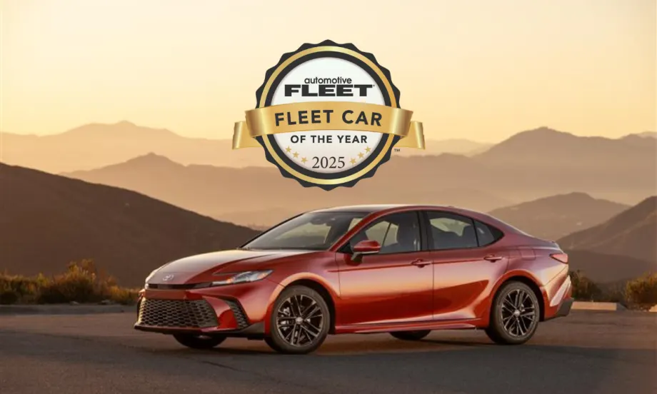 2025 Fleet Car of the Year: Toyota Camry 