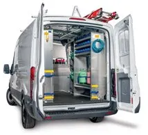 2015 Ford Transit Cargo Van Shelving Systems