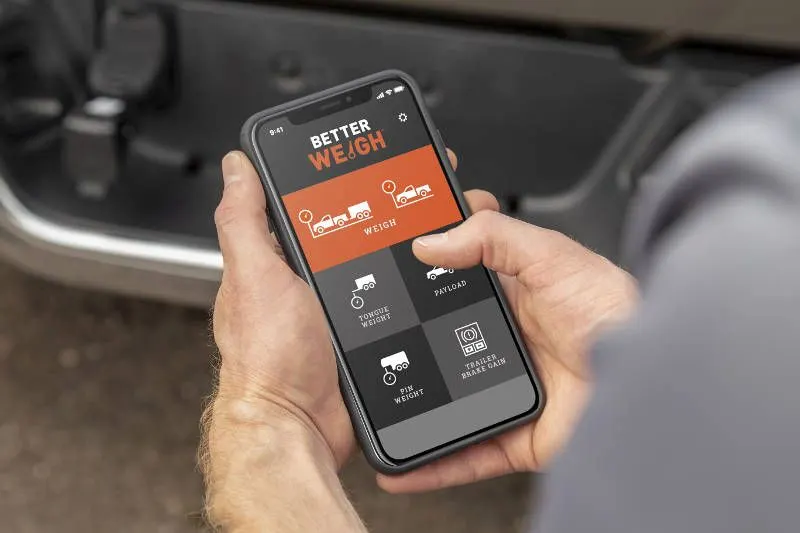 BetterWeigh Mobile Towing Scale Measures in Real-Time