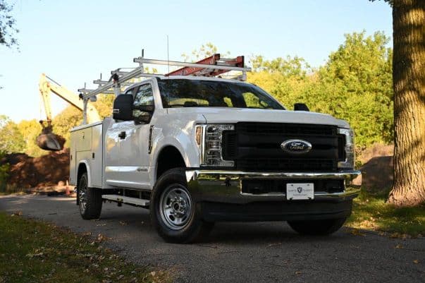 Over the Cab Material Rack Adds Overhead Capability to Service Bodies