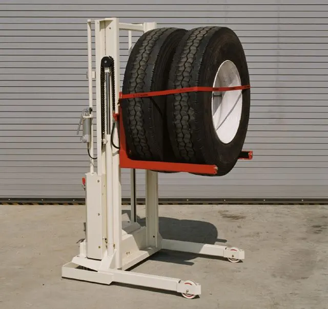 Wheel Dolly Reduces Shop Injuries