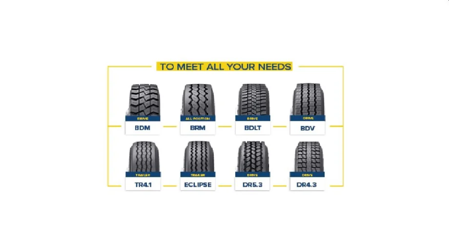 Bridgestone MaxTread Line for Commercial Fleets