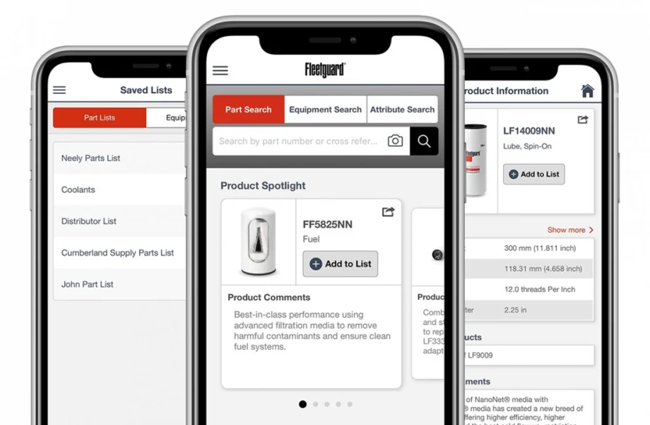 Cummins Updates FleetGuard App