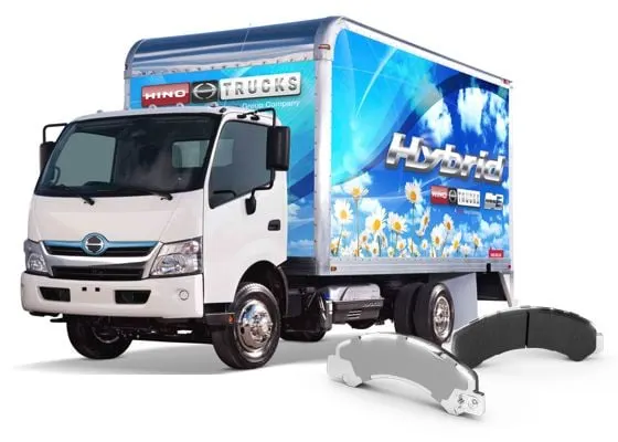 NRS Brakes Available for Hino 195h Hybird
