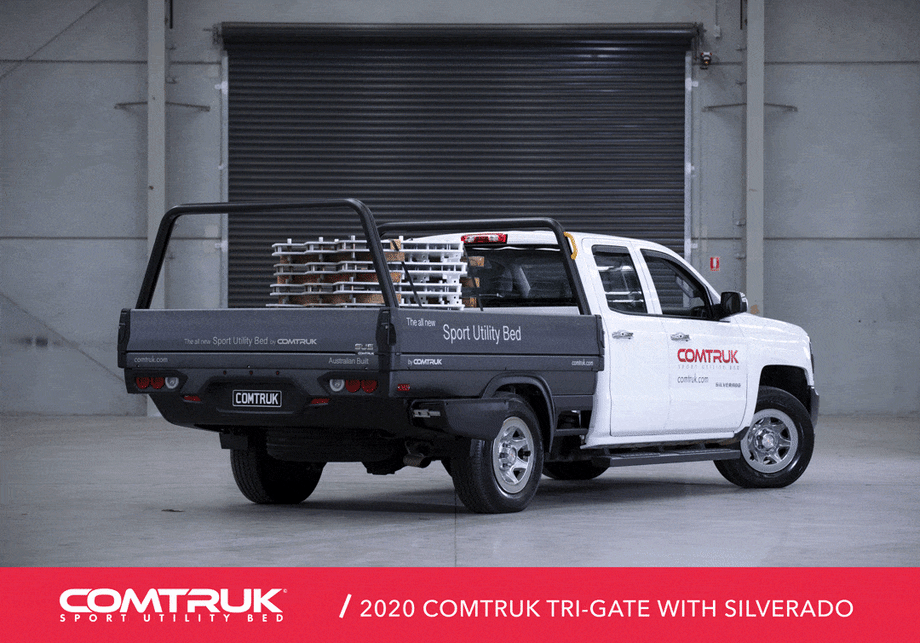 Aluminum Cargo Beds Feature Operable Gates