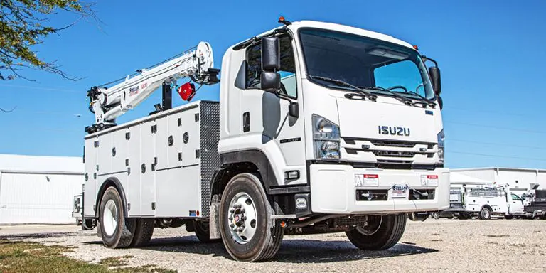 Stellar Launches Low Cab Forward Service Truck