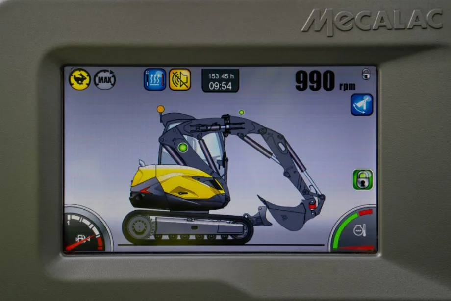 Mecalac Offers Speed Control on Crawler Skid Excavators