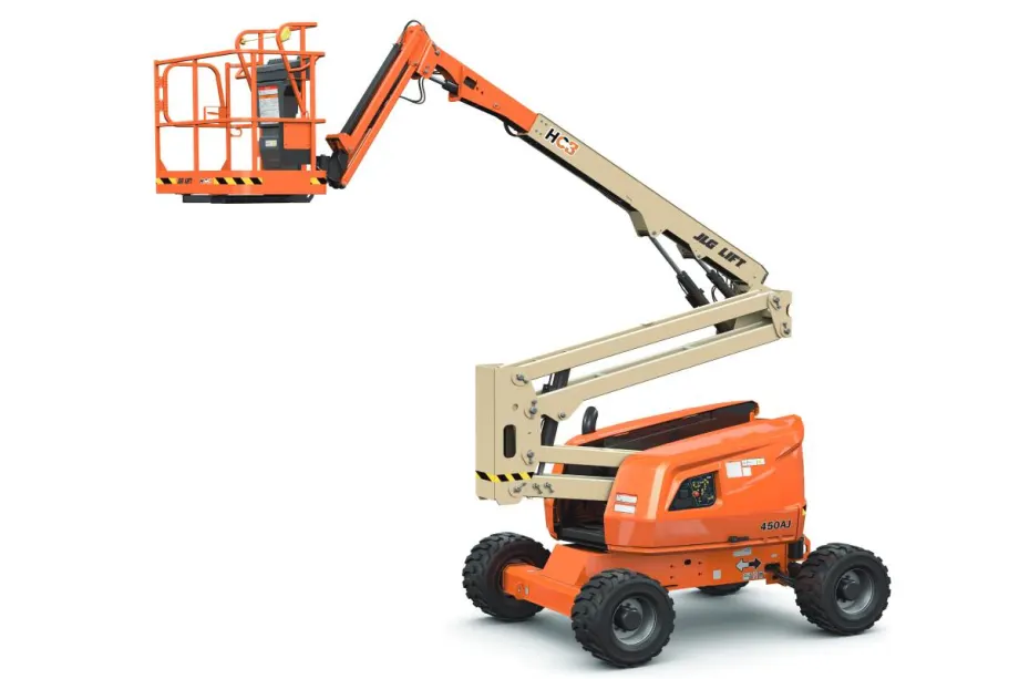 JLG Adds 450AJ HC3 Hi-Capacity Boom Lift