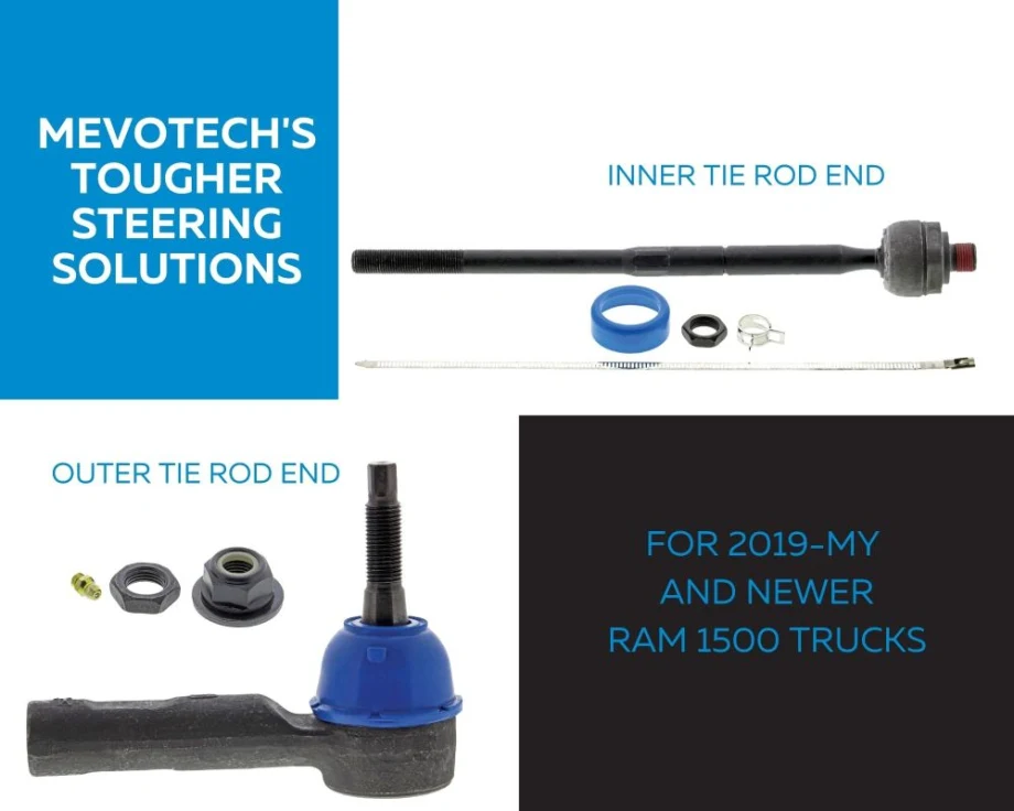 Mevotech Launches Tie Rods for Ram 1500 Trucks