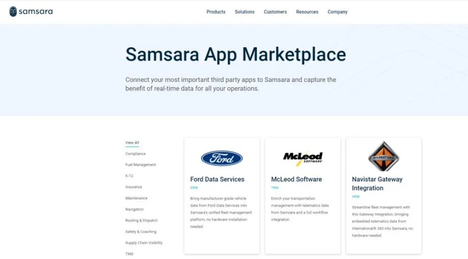 Samsara Adds 11 App Integrations to Marketplace