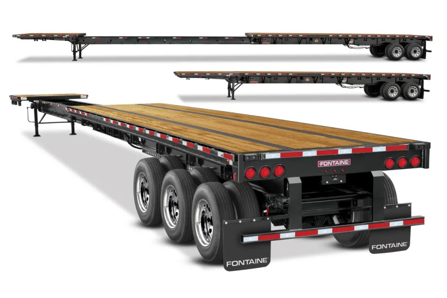 Fontaine Heavy-Haul Releases 53 Foot Xcalibur Extendable Platform Trailers