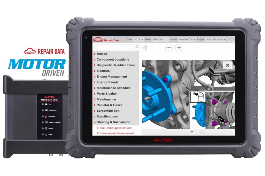 Autel Announces Partnership with Motor Repair Database