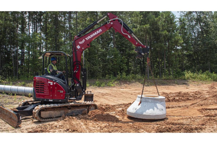 Yanmar Stowable Utility Hook Offers Versatile, Convenient Lifting
