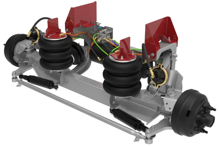 Link’s Smart ROI Auxiliary Suspension Eases Lift Axle Use