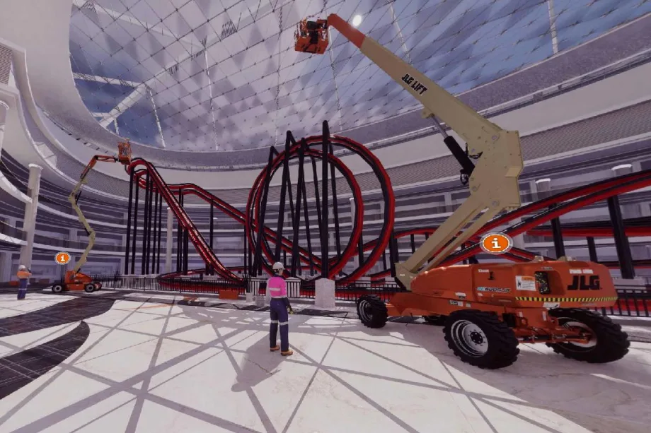New Job Site Opens in JLG Virtual Experience