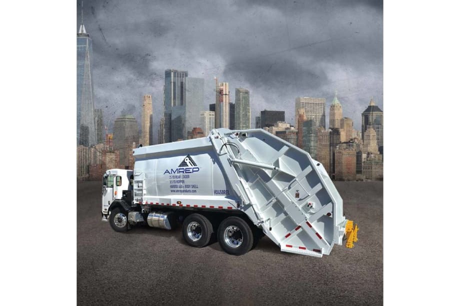 Amrep Introduces Rear Load Refuse Truck