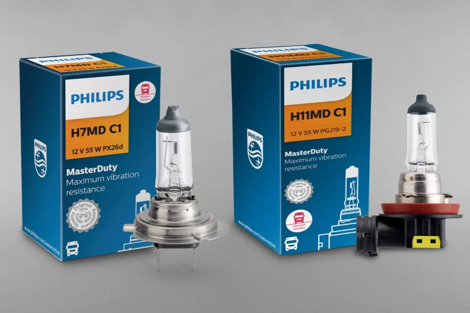 Philips MasterDuty Headlights Designed for Toughness