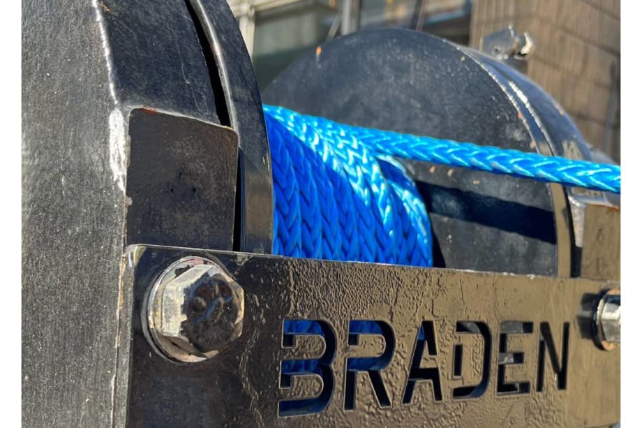 Braden Introduces Synthetic Rope Anchor for TR20 Recovery Winches