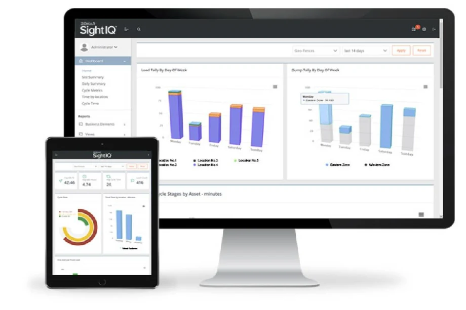 Zonar Announces SightIQ Construction Aggregate Asset Solution
