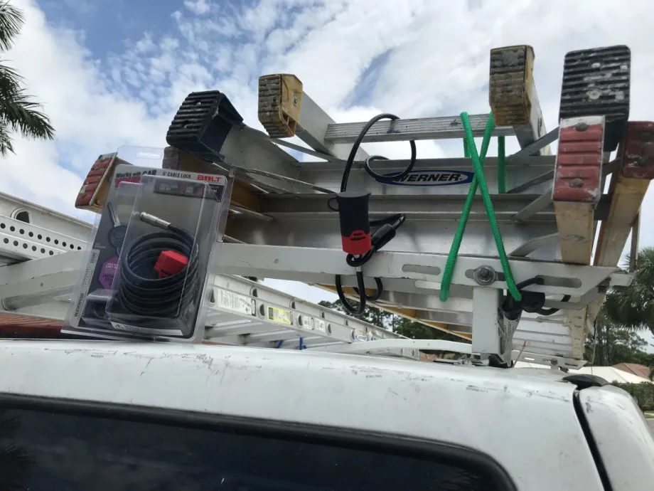 Bolt Cable Locks for Contractor Fleets
