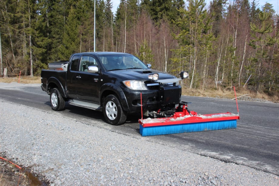 Hilltip Offers New Push Broom Attachments