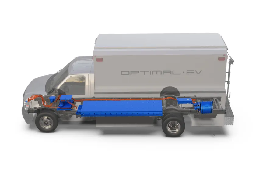 Optimal EV, Fontaine Modification Repower Conventional Trucks