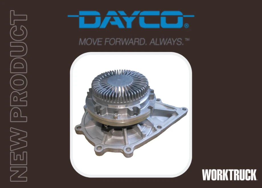 New Dayco Electrically Controlled Water Pump for DD Engines