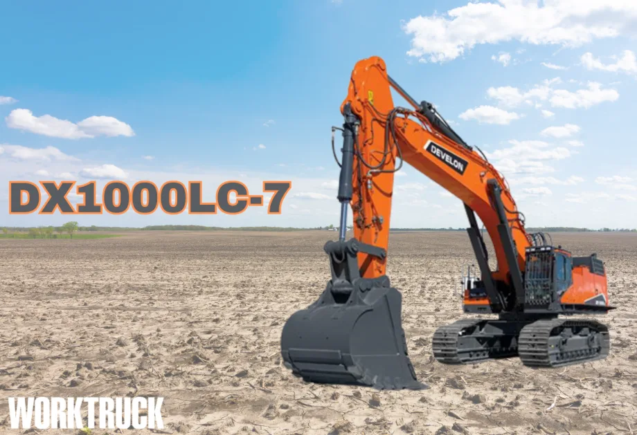 Develon Crawler Excavator Built for Heavy Construction