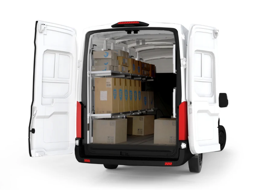 FoldPro Shelving for Last-Mile Delivery