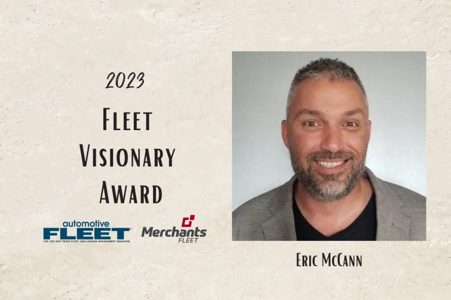 Eric McCann Named 2023 Fleet Visionary 