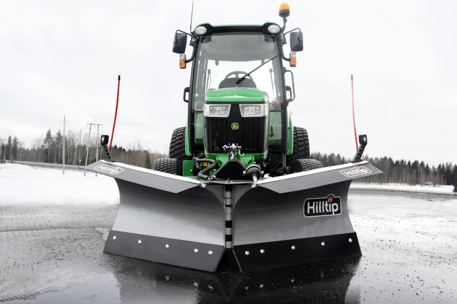 New Tractor V-Plow for Snow Removal