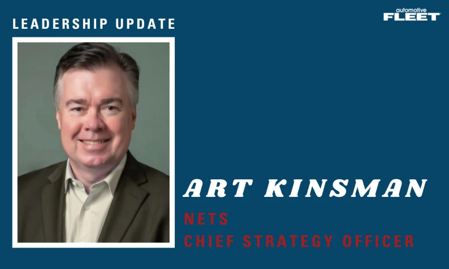 Portrait of Art Kinsman, newly appointed NETS Chief Strategy Officer, smiling in a suit jacket against a neutral background.