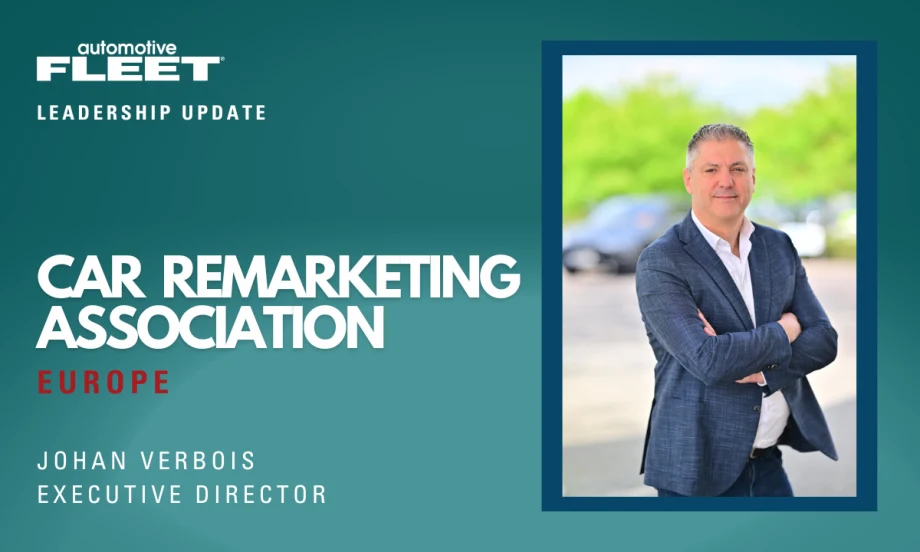 Johan Verbois, executive director of CARA, stands outdoors in a blue blazer with arms crossed, with blurred vehicles and greenery in the background.