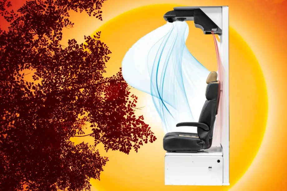 Utilimaster Deploys Rapid Driver Cooling System