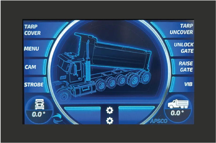 APSCO Launches Interactive Dump Truck Controls, Other Products