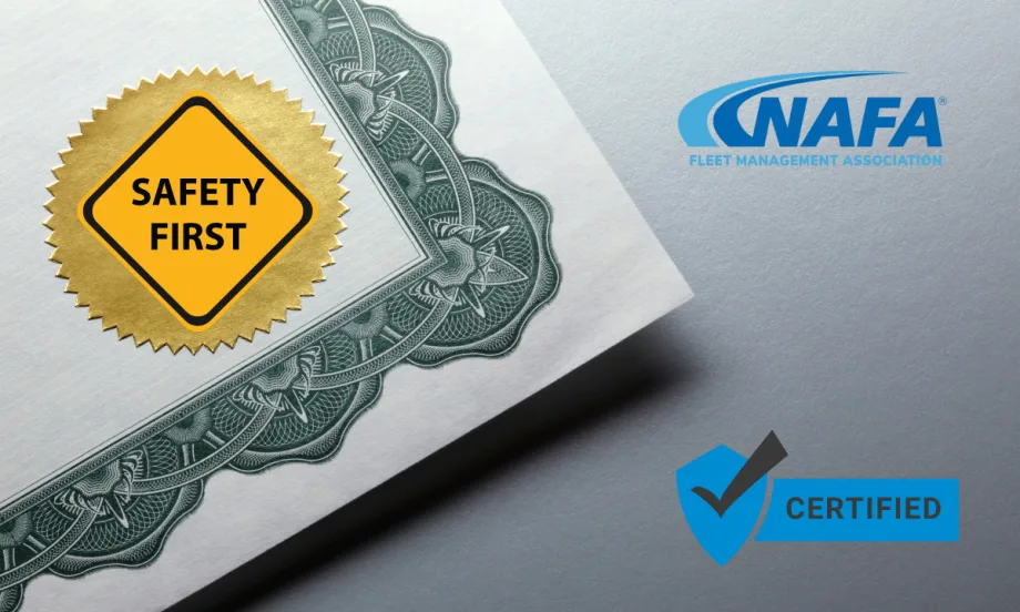 Safety First NAFA Fleet Safety Certificate Program launched