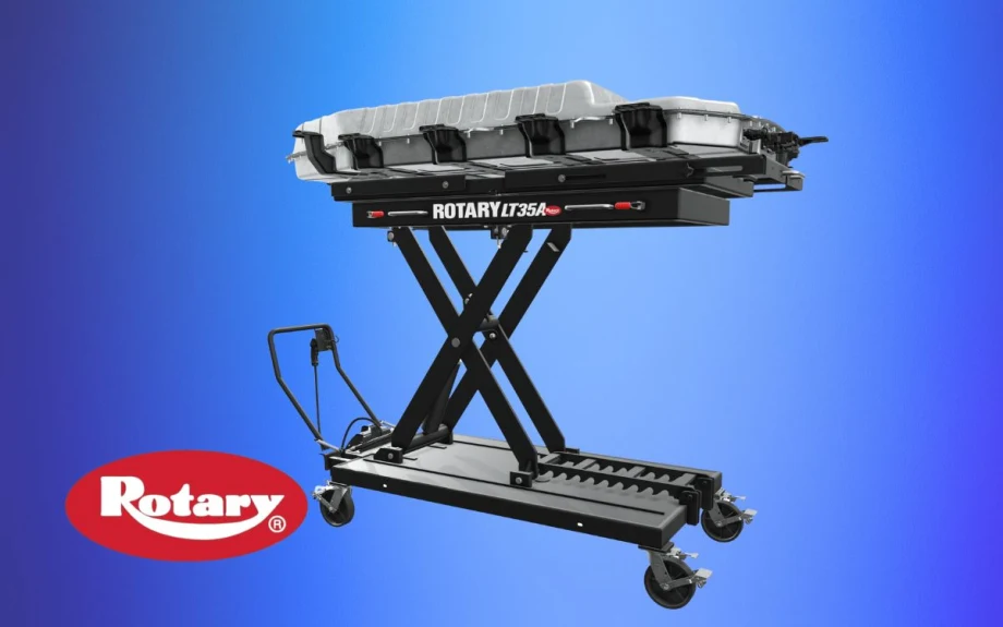 A picture of a rotary lift.