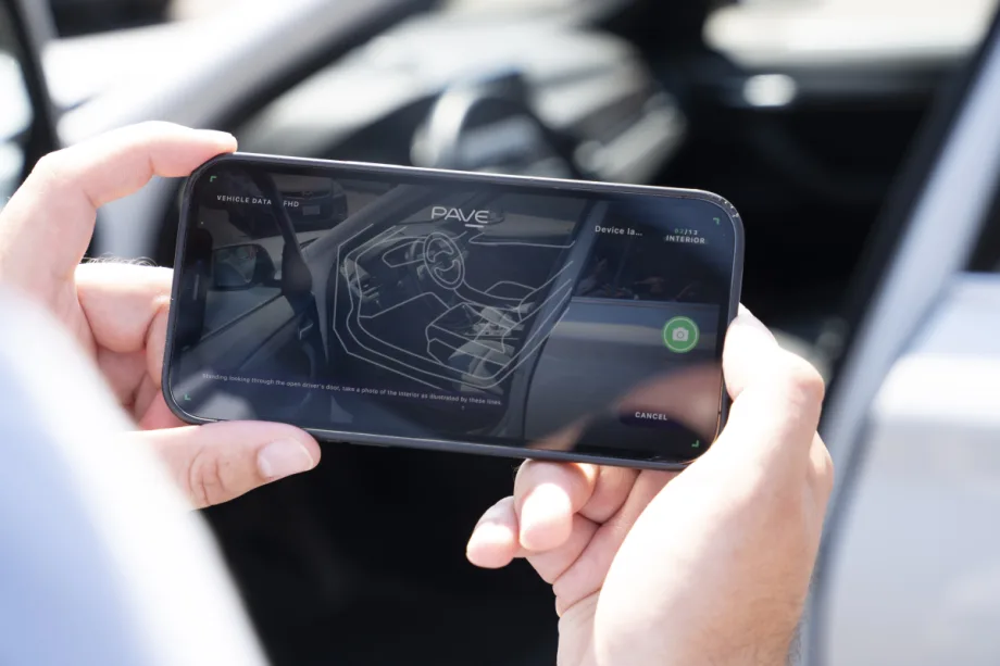 PAVE AI vehicle inspection