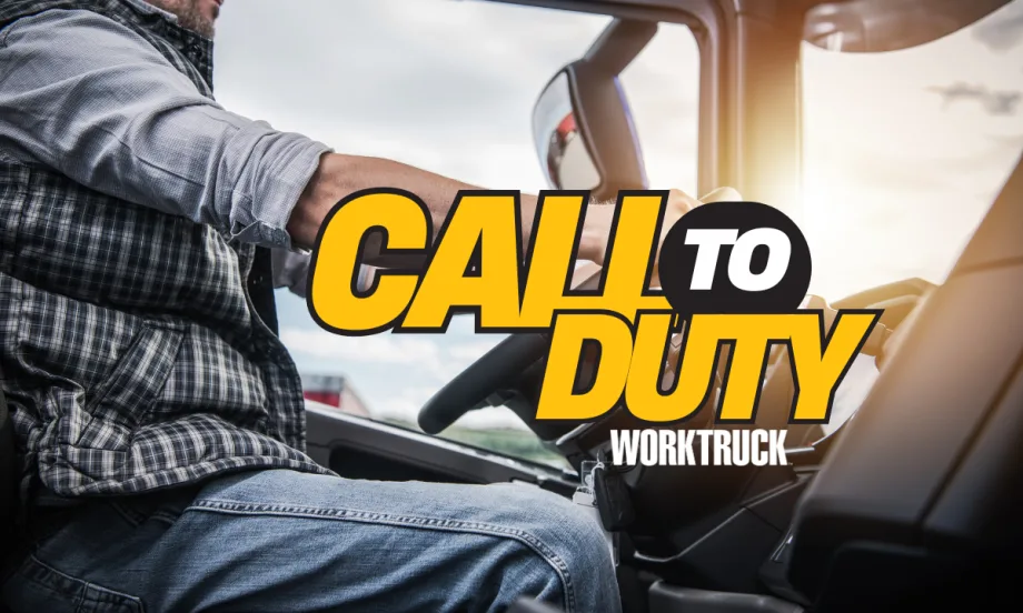 Truck driver with Call to Duty