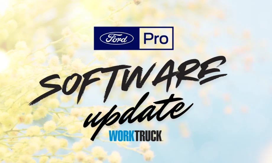 March 2025 Ford Pro Software Updates